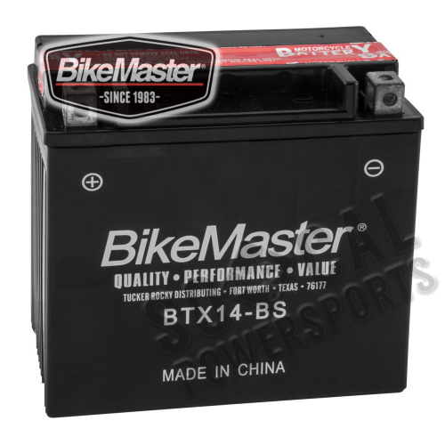 BikeMaster - BikeMaster Maintenance Free Battery - 781325
