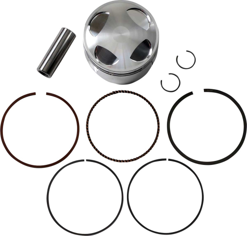 J.E. Pistons - J.E. Pistons Round Piston Kit - 3.00mm Oversize to 88.00mm, 11.0:1 Compression - 177240