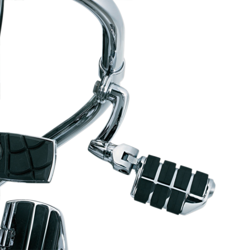 Kuryakyn - Kuryakyn Longhorn Offset Dually With ISO Pegs and 1-1/4in. Magnum Quick Clamp - 4575
