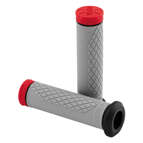ProTaper - ProTaper Tri-Density Full Waffle Grips - Red - ATV - 024878