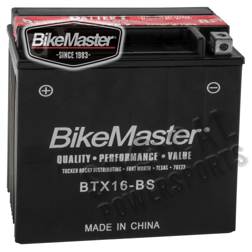 BikeMaster - BikeMaster Maintenance Free Battery - 781326
