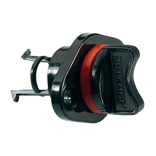 Ronstan - Ronstan Drain Plug & Housing - Coarse Thread - Black Nylon