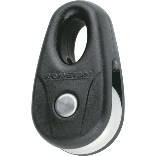 Ronstan - Ronstan Kite Block - Black w/White Sheave (Pair)