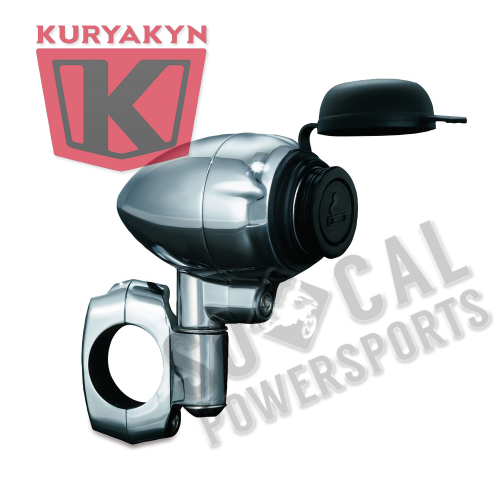 Kuryakyn - Kuryakyn Electrical Power Point for 1 1/4in. Handlebars - Universal - 1476