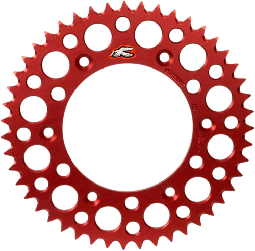 Renthal - Renthal Twinring Heavy Duty Rear Sprocket - Red - 51T - 1540-520-51GPRD