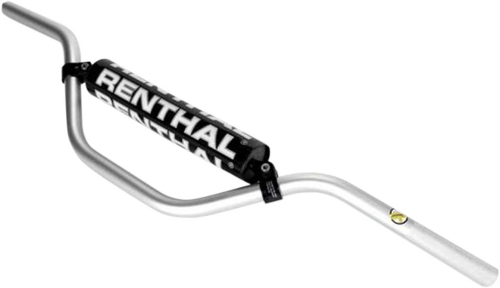 Renthal - Renthal 7/8in. Mini Racer Handlebar - Mini High Bend - Silver - 757-02-SI-01-185