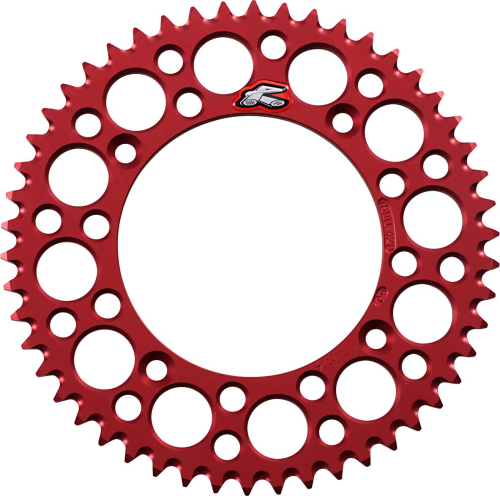 Renthal - Renthal Ultralight Rear Sprocket - Red - 50T - 189U-420-50GRRD
