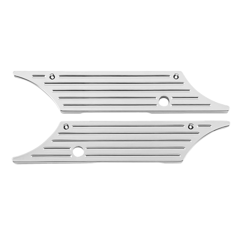 Bikers Choice - Bikers Choice Saddlebag Latch Covers - Chrome - 482743