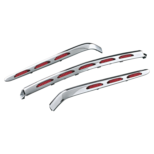 Kuryakyn - Kuryakyn LED Trunk Molding - Red Lenses - 3201