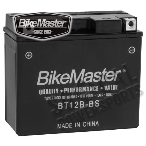 BikeMaster - BikeMaster Maintenance Free Battery - 781310