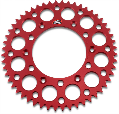 Renthal - Renthal Ultralight Rear Sprocket - Red - 52T - 154U-520-52GRRD