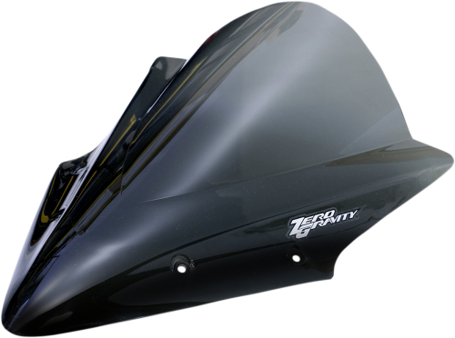 Zero Gravity - Zero Gravity Double Bubble Windscreens -  Light Smoke - 16-208-02