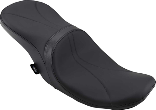 Drag Specialties - Drag Specialties Low Profile Tour Seat for Yaffe Razorback Tank - Mild Stitch - 0801-1075