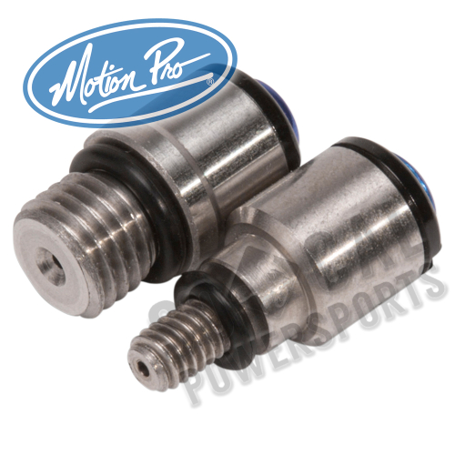 Motion Pro - Motion Pro Micro Bleeder for WP AER Forks - M4x0.7 & M8x1.0 - Silver - 11-0111