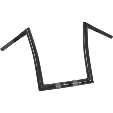 Todds Cycle - Todds Cycle 1 1/4in. Handlebar - 14in. Ape - Gloss Black - 0601-3989