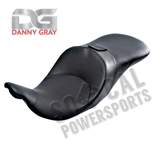 Danny Gray - Danny Gray TourIST 2-Up Air Seat - Black Standard Leather - FA-DGE-325