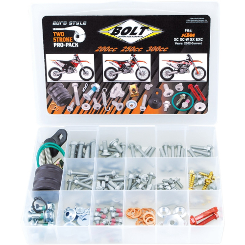 Bolt MC Hardware - Bolt MC Hardware Euro Style Pro-Pack - EUPP-200/300