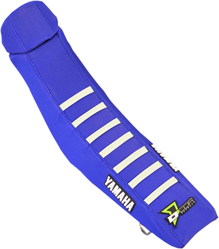 DCOR - DCOR Factory Reinforced Seat Cover - 2017 Star Yamaha Blue/Blue/White Ribs - 30-50-129