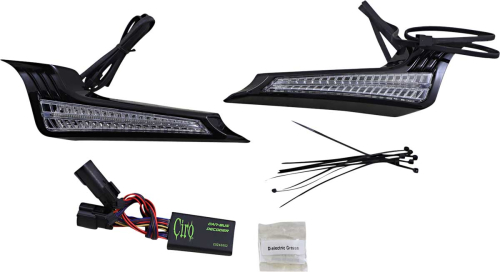 Ciro - Ciro Fascia Lights - Black/Amber - 40023