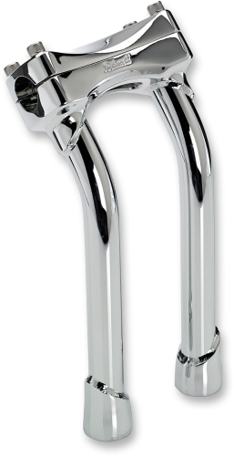 Biltwell Inc. - Biltwell Inc. Murdock Pullback Risers - 10in. - Chrome - MP-010-HD-CP