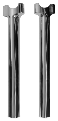 Wild 1 - Wild 1 Chubby Risers - 12in. - Chrome - WO531S