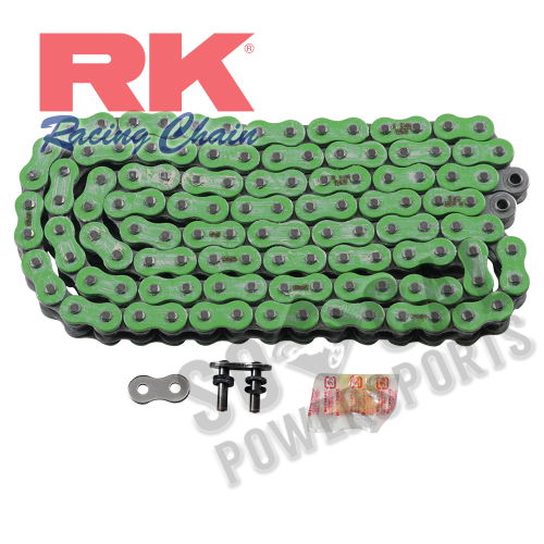 RK - RK 530 Max-X Chain - 120 Links - Green - 530MAXX-120-MM