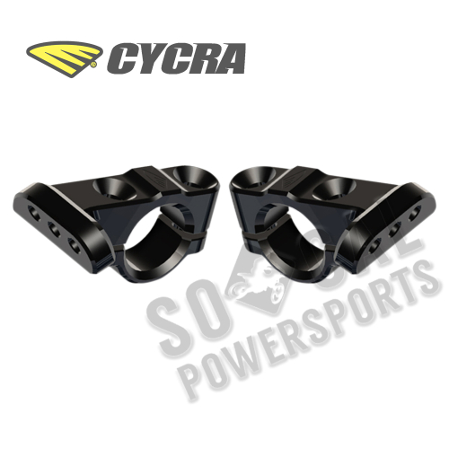 Cycra - Cycra CRM Ultra Center Mount Clamp - Black Anodized - 1CYC-1363-12