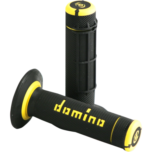 Domino - Domino Dually Grips - Black/Yellow - A02041C4740