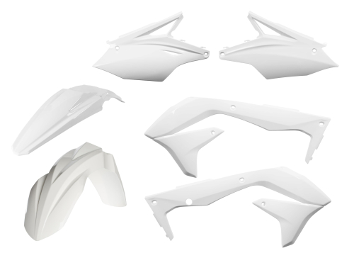 Acerbis - Acerbis Plastic Kit - White - 2449610002