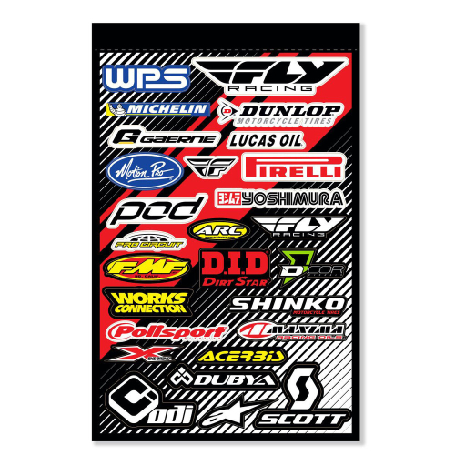 DCOR - DCOR Decal Sheet - Wps - 40-90-602