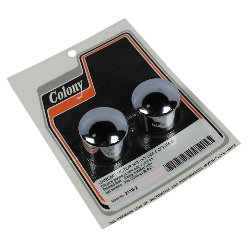 Colony - Colony Lower Motor Mount Covers - Chrome - 2119-2