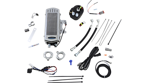 UltraCool - UltraCool Oil Cooler Kit - Chrome - SMT-2CSS