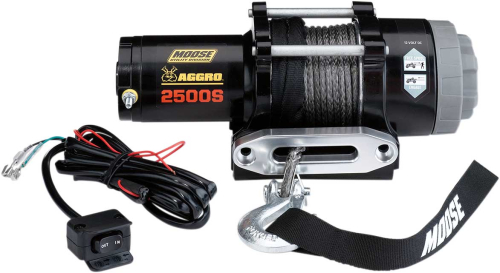 Moose Utility - Moose Utility 2,500-lb. Aggro Winch with Synthetic Rope - 104307