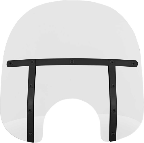 Memphis Shades - Memphis Shades Memphis Fats Windshield (7in. Cutout) - 15in. - Night Shades Clear - MEB3120