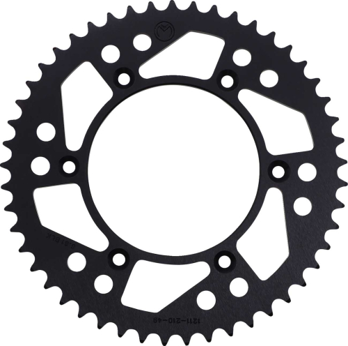 Moose Racing - Moose Racing Aluminum Rear Sprocket - 49T - 1211-210-49-10