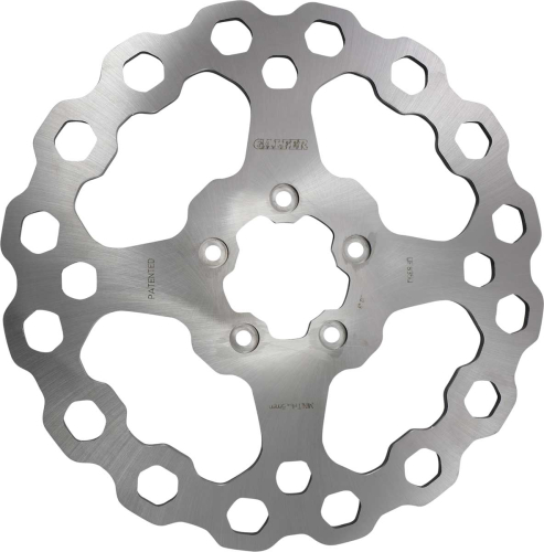 Galfer Brakes - Galfer Brakes Cubiq Front Brake Rotors - Solid Mount - DF835Q