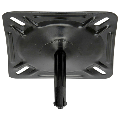 Springfield Marine - Springfield KingPin&trade; 7" x 7" Seat Mount w/o Spring - E-Coat Finish