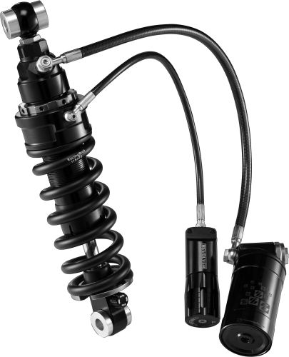 HardDrive - HardDrive Softail Remote Reservoir HLR Shocks - 12.5in. Revolver - R0800070