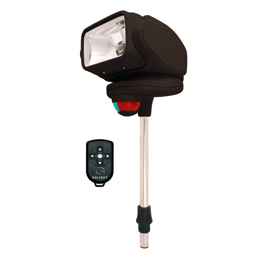 Golight - Golight Gobee Stanchion Mount w/Wireless Remote - Black