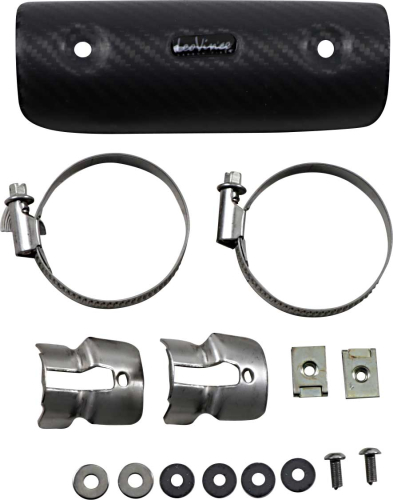 Leo Vince - Leo Vince Universal Clamp-On Heat Shield - Large - 6685