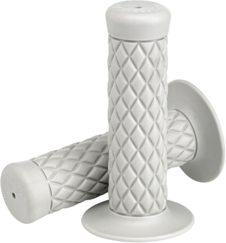 Biltwell Inc. - Biltwell Inc. 7/8in. Thruster TPV Grip - White - 6702-0278