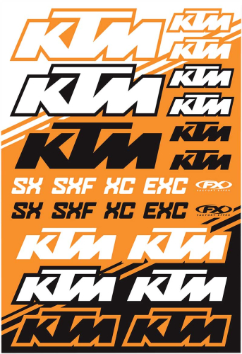 Factory Effex - Factory Effex Universal Graphics Kit - KTM SX - 22-68530