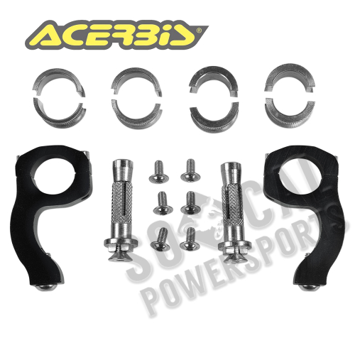 Acerbis - Acerbis X-Factor Black Univerisal Mounting Kit - 2393470001