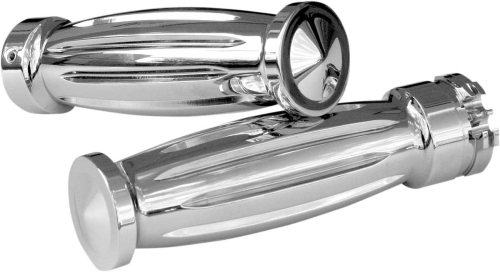 Accutronix - Accutronix Custom Grips - Diamond - Chrome - GR100-IC