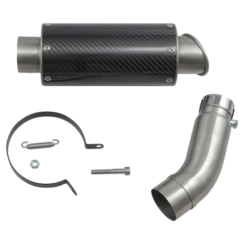Hotbodies Racing - Hotbodies Racing MGP Growler Slip-On - Carbon Fiber Muffler - 61101-2400