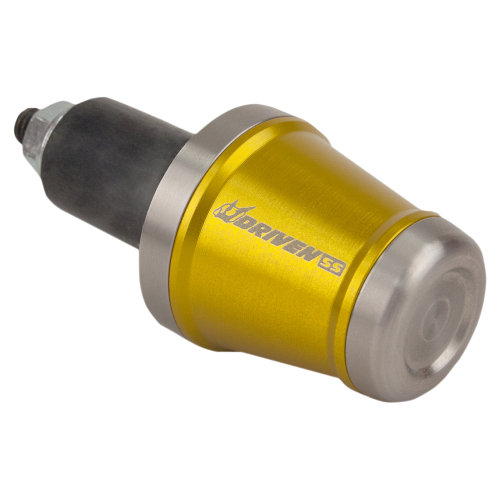 Driven Racing - Driven Racing SS Bar End Weights - Gold/Stainless Steel - DBEW-SS-GD