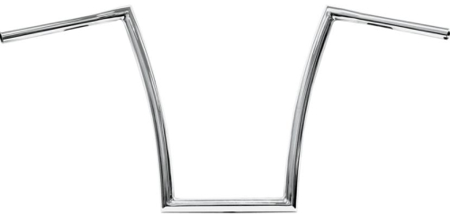 Todds Cycle - Todds Cycle 1-1/4in. Strip Handlebar - 17in. - Chrome - 0601-2722