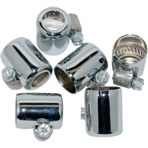 Namz - Namz Hose Clamp for 1/4in. and 5/16in. Fuel Line - Chrome - NHC-CH106