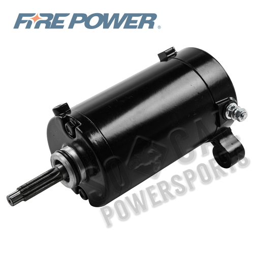 WPS - WPS Replacement Starter Motor - Black - SAB0164