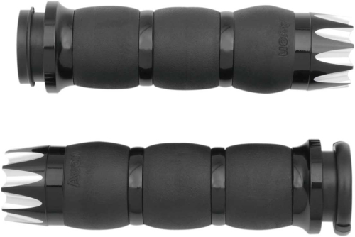Avon Grips - Avon Grips Excalibur Velvet Air Grips - Black - AIR-96-AN-FL-EX